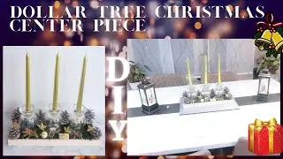 DIY TABLE CENTER PIECE,DOLLAR TREE/CHRISTMAS CENTER PIECE/DOLLAR TREE DIY