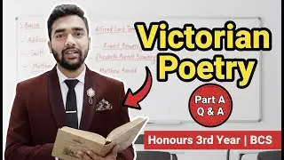 Victorian Poetry | Part A Brief Questions | Honour's 3rd Year & BCS
