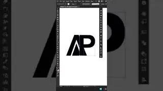 How to Make AP Logo Design in Adobe Illustrator | Typography logo | Digital Art Designs