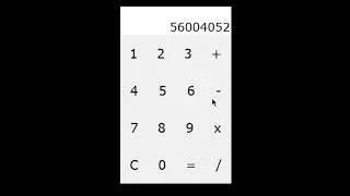 Tkinter Calcuator Demo
