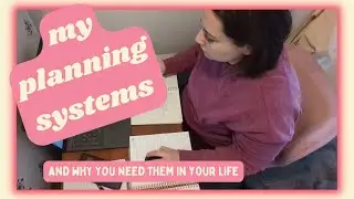 my current planning system // simplify your life using a template!