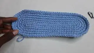 How To Crochet An Oval Base Of a Bag Easily