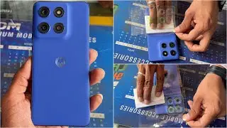 Moto Edge 60 Stylus 5g Back Vegan Leather Protector | Moto Edge 60 Stylus Back Lamination Membrane
