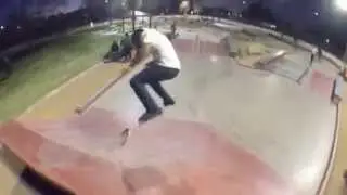 Bruno Vega few clips from Jaycee skatepark in Las Vegas, Nevada