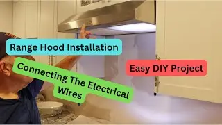 How To Install A Range Hood Under A Cabinet