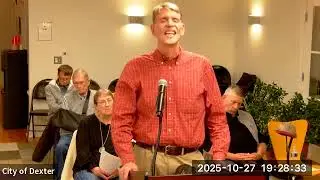 October 27, 2025 City Council Meeting