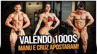 CRUZ E MANU APOSTARAM 1000$ NESSES ATLETAS DE BASE!!! | *quem vai ganhar?*