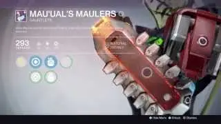 Destiny | Strike Exclusive Loot! (Pt.1)