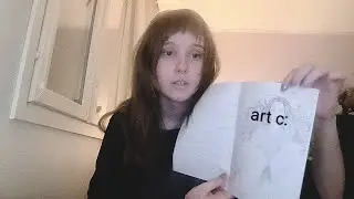 ASMR-кризис идентичности, шепот, болтовня + показ моих рисунков 🕊️🤍