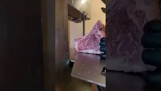 Cutting a T-Bone Steak Like a 5-Star Chef
