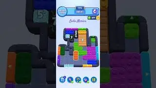 Color Block Jam Level 1219 Solution Very Easy #blockgame #games