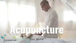 Professional Video Commercial Example for Acupuncture