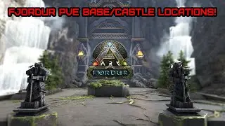 ARK: Fjordur BEST PVE Base & Castle Locations!