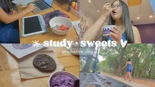 productive day in my life ft. trying insomnia cookies for the first time