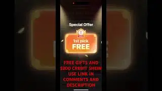 FREE GIFTS AND $200 CREDIT SHEIN USE LINK IN COMMENTS AND DESCRIPTION 2024