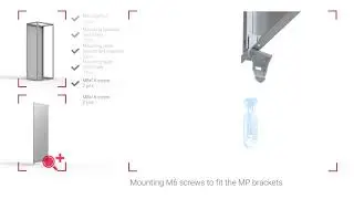 Mounting plate adjustment brackets, MPD | nVent HOFFMAN