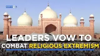 Pakistani religious leaders pledge to combat extremism