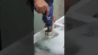 How to Hole in Glass #skills #drill #holes #working #technology #science #2023 #glass #house #design