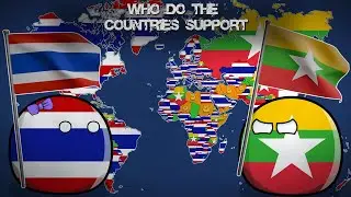 WHO DO THE COUNTRIES SUPPORT? Thailand or Myanmar?  Alternative Mapping P69