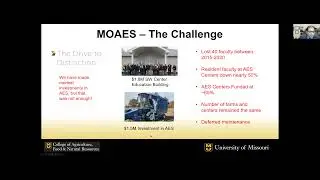 Agricultural Experiment Station (AES) Restructuring Update