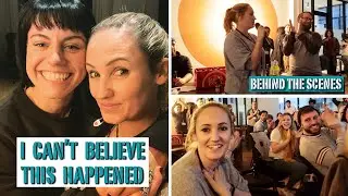 RESTING PANIC FACE WON! Sorelle Amore Subscribes! BTS #7