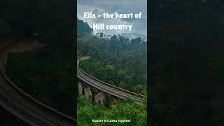 Discover the charm of Ella with cool mountain air #srilanka #fyp #foryou