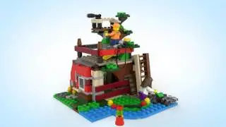 Baumhaus Abenteuer - LEGO Creator 3in1  Product Animation  31053