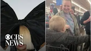 Sia surprises shoppers at Walmart