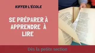Le langage écrit à la maternelle. Apprendre à lire.