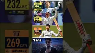 Test cricket Highest score 2025 🤬💯 #testcricket #highest #score