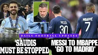 Football Transfer Buzz Carragher's Warning, Messi's Surprising Advice, Mount, Rice, and More!