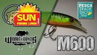 ISCA M-600 SUN FISHING LURES PESCA TRADE SHOW 2016