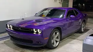 2016 Dodge Challenger RT cold start straight pipe HEMI