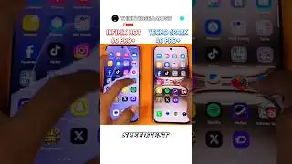 INFINIX HOT 60 PRO+ ⚡ TECNO SPARK 40 PRO+ | SPEEDTEST #shortsfeed