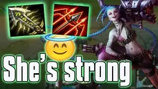 HOW TO DESTROY THE ENEMIES WITH  UNDERRATED JINX | Diamond Ranked Guide | League of Legends