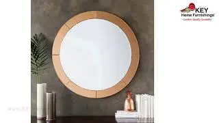 Ashley Richvale Metallic Frame 378Inch X 378Inch Mirror A60003139 | KEY Home