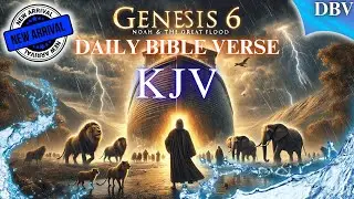 Genesis 6 (KJV) - The Story of Noah&rsquo;s Ark & God's Judgment | Full Bible Chapter Reading #DBV#youtube