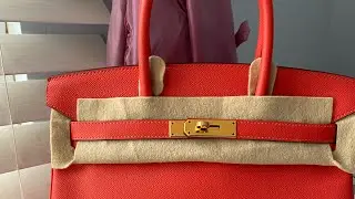 Unboxing Hermes Birkin 30 - Rose Jaipur 🙈+ My experience of shopping pre-loved market &store