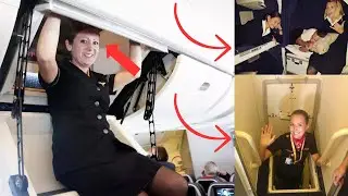 Secrets Hidden Rooms on Airplanes You Don't Know About