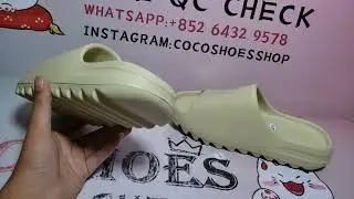 Coco Sneakers & Cocoshoes Yeezy Slide Bone. QC shooting video review from customers.