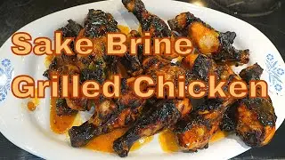 Grilled Chicken Recipe - Sake Brine & Tabasco Honey Butter Mango, Peach, Apricot & Orange Glaze
