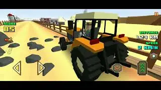 Blocky Farm Raccing  & Simulator | Mobail Gamming | 3D game | Kids Gamming |