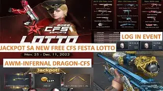JACKPOT SA NEW FREE CFS FESTA LOTTO CROSSFIRE PH