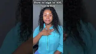Местоимения ASL: как обозначить &laquo;твой&raquo; и &laquo;мой&raquo; на #asl