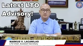 Latest LTO Advisory: December Info Drive, January Strict Enforcement