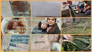 #dailyvlog /Παρασκευή/Βόλτα-αρχαία Θήβας/γεύματα/Σκλαβενίτη&Κρητικό haul/τί πήρα με €26;/κ.α./🩷