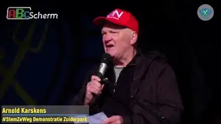#StemZeWeg demo Zuiderpark: Arnold Karskens