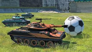 War Thunder: Tank Football Gameplay [1440p 60FPS]