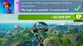 Activate a Rift by purchasing it from a Character - Fortnite