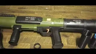 general modification overview of the RPG stinger grenade launcher converted to HPA